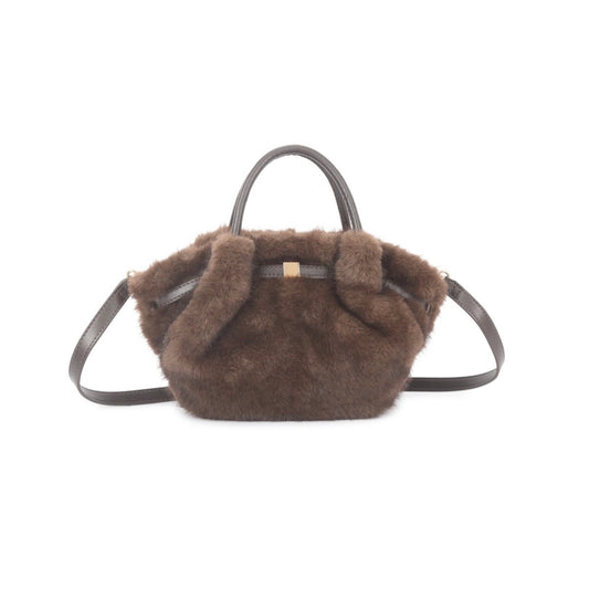 Tas Faux Fur - Bruin