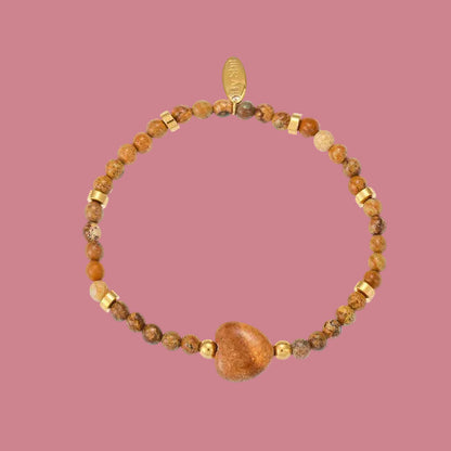 Armband Kraaltjes - Picture Jaspis