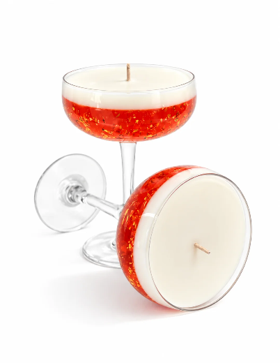 Rose Champagne Kaars