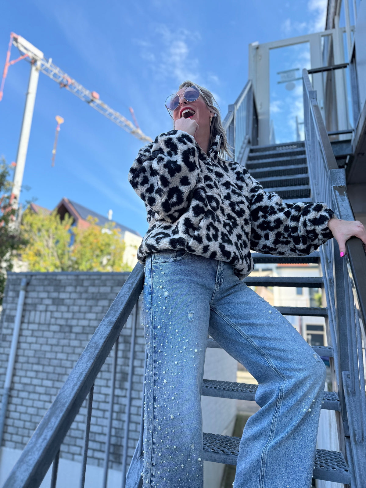 Jeans Parels - Denim