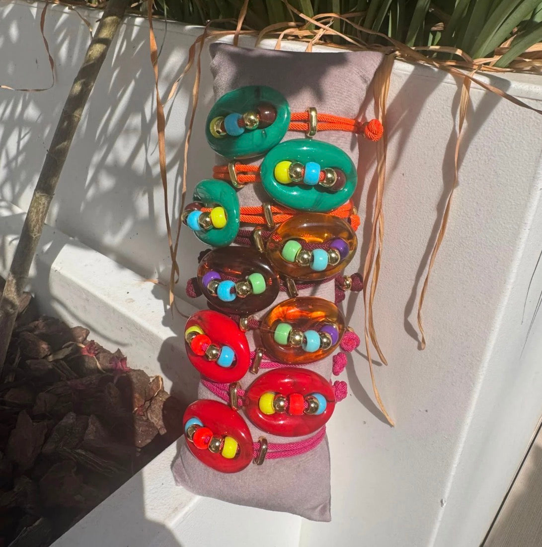 Armband Colourful Bean - Multi