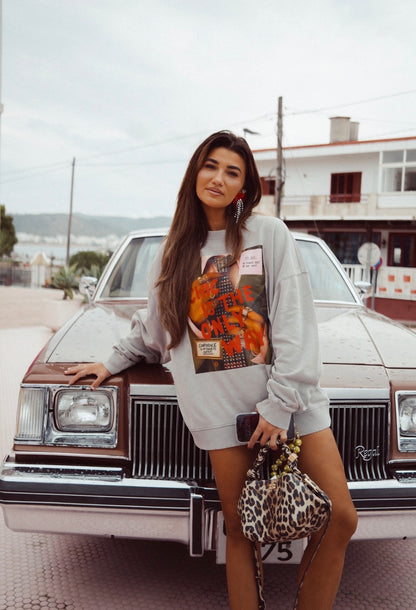 Sweater Chic - Vintage Grijs