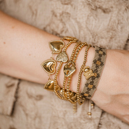 Armband Kraaltjes - Hart