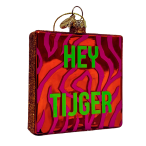 Kerstbal - Hey Tijger