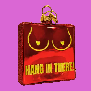 Kerstbal - Hang In There