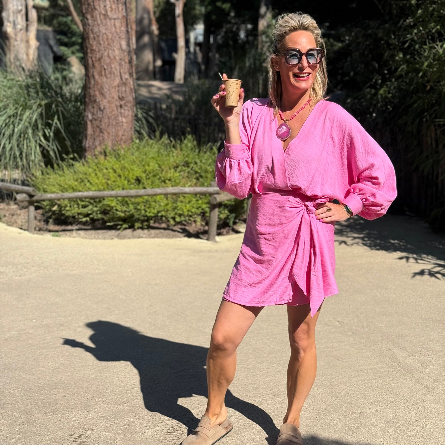 Playsuit Wikkel - Roze