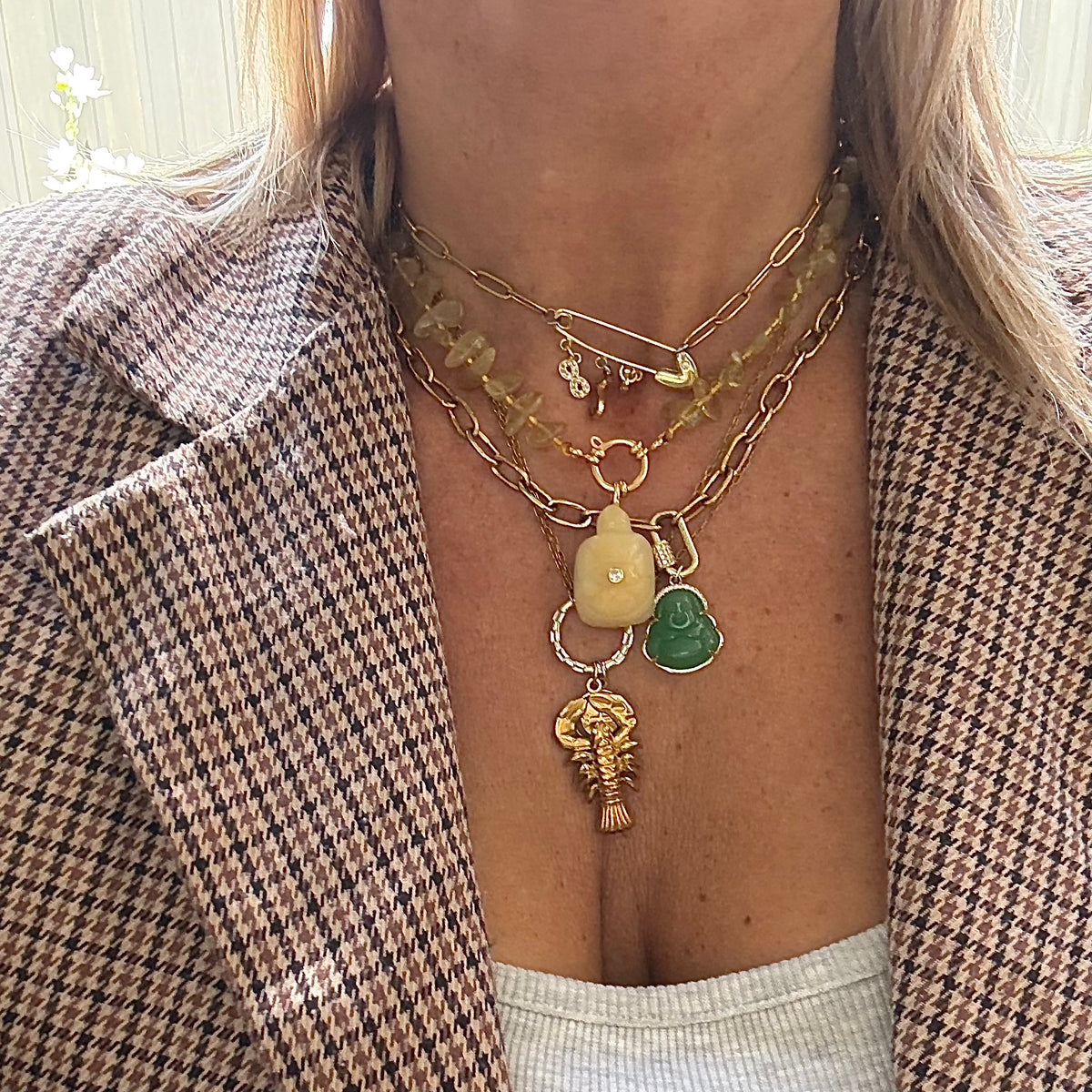 Ketting Golden Lobster