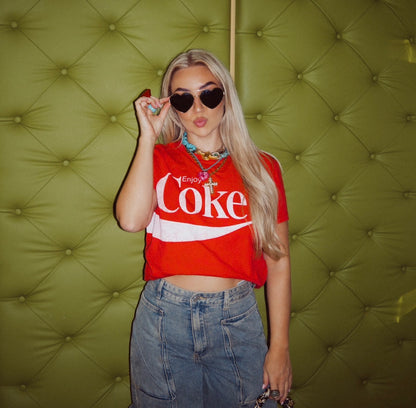 T-Shirt Coke - Rood
