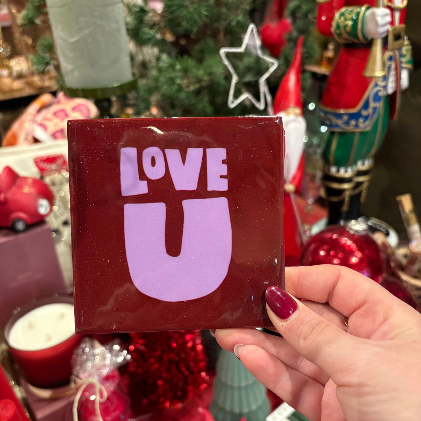 Tegeltje ‘Love U’