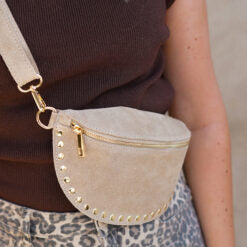 Debby Leren Tas - Bruin