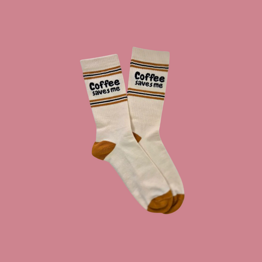 Coffee saves me - Sokken