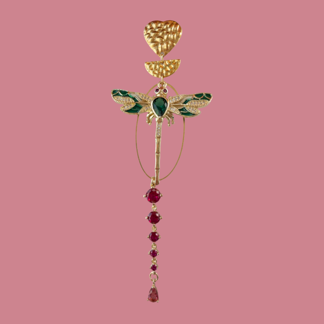 Label M Oorbel -  The Dragonfly