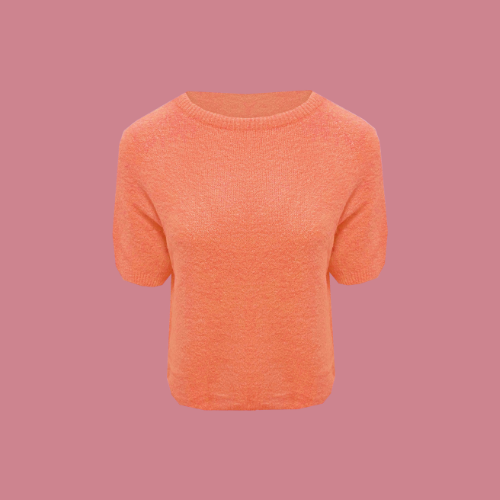 Truitje Alpaca - Zacht Oranje