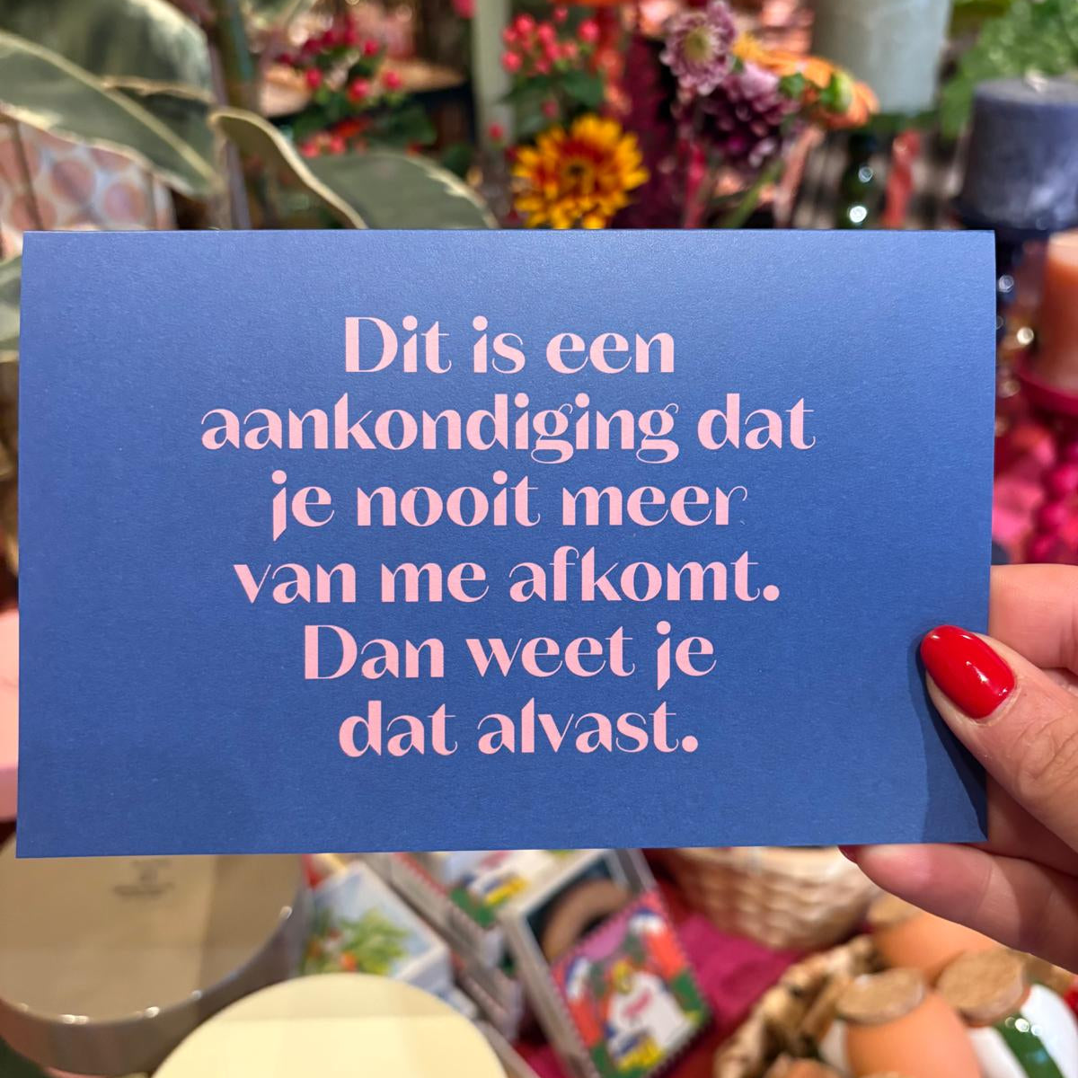 &C Je komt nooit meer van me af